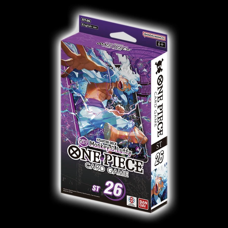 : One Piece card game starter deck purple Luffy ST-26